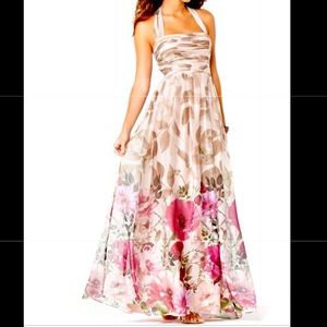 ✨Adrianna Papell Floral Evening Gown✨